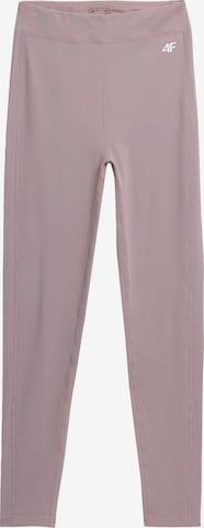 4F Skinny Sports trousers in Grey: front