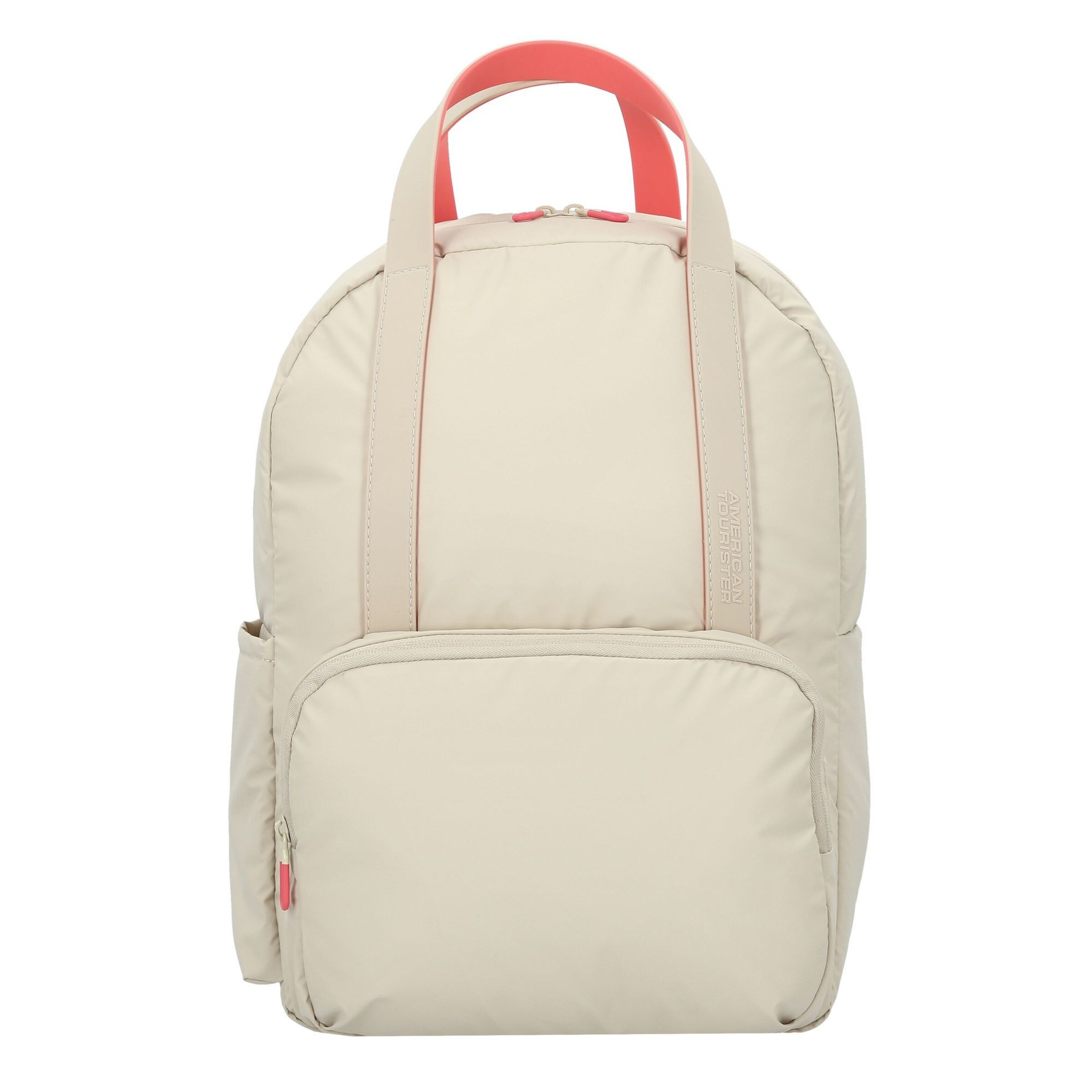 American Tourister Backpack 'Puffypop' in Beige: front