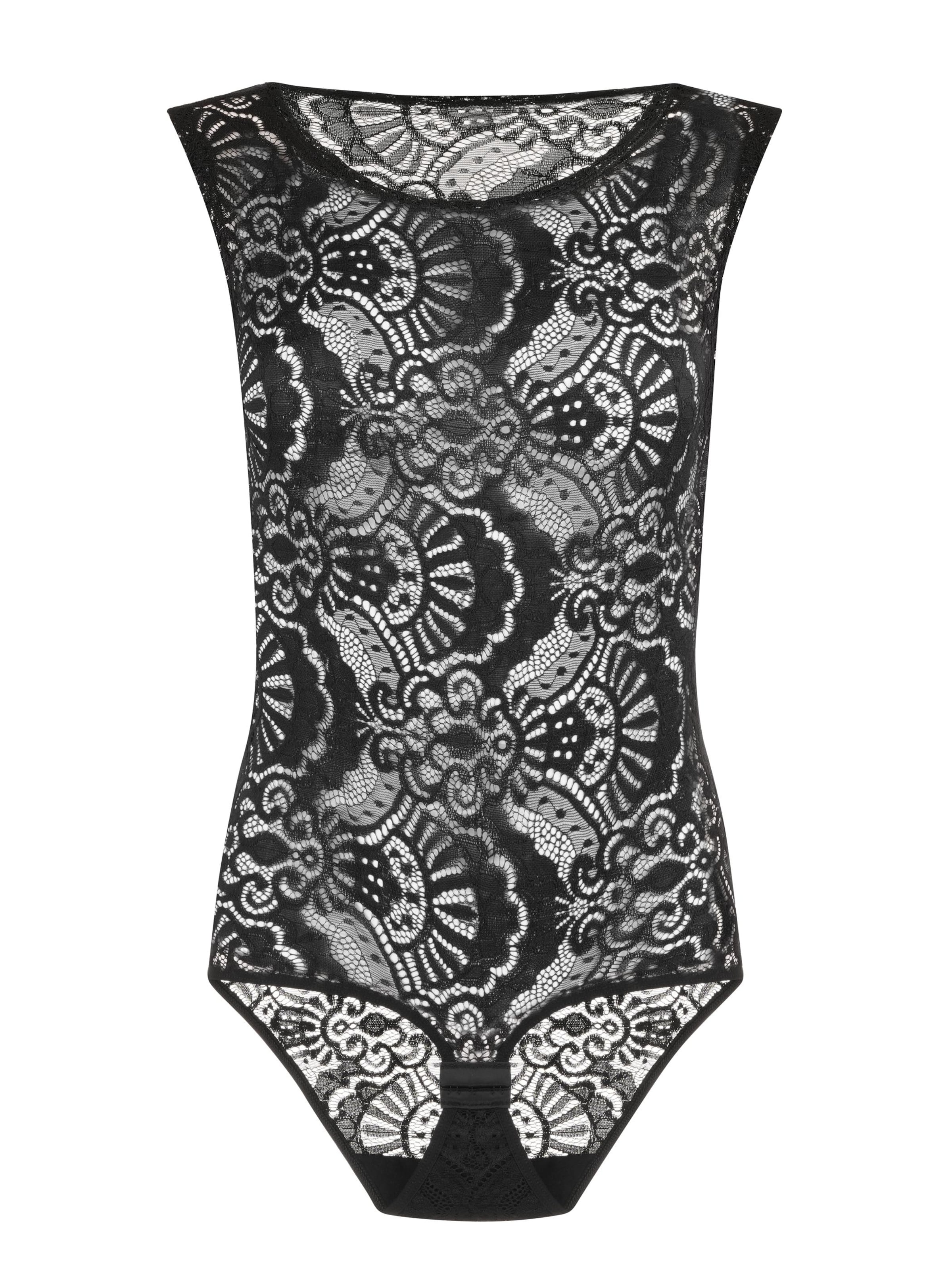 Evoni Body in Schwarz: Vorderseite