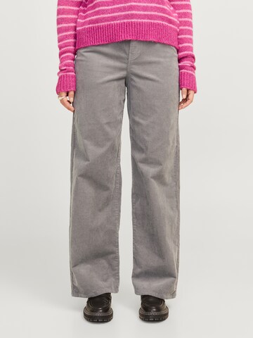 JJXX Wide leg Trousers in Grey: front