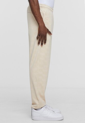 SOUTHPOLE Tapered Trousers in Beige