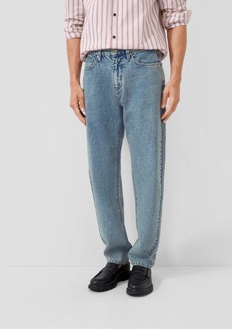 s.Oliver Loosefit Jeans in Blauw: voorkant