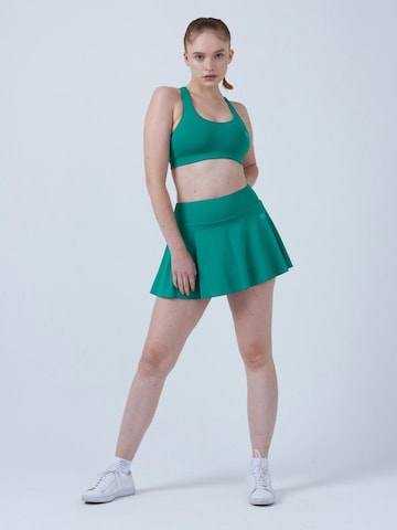 SPORTKIND Athletic Skorts 'Advantage' in Green: front