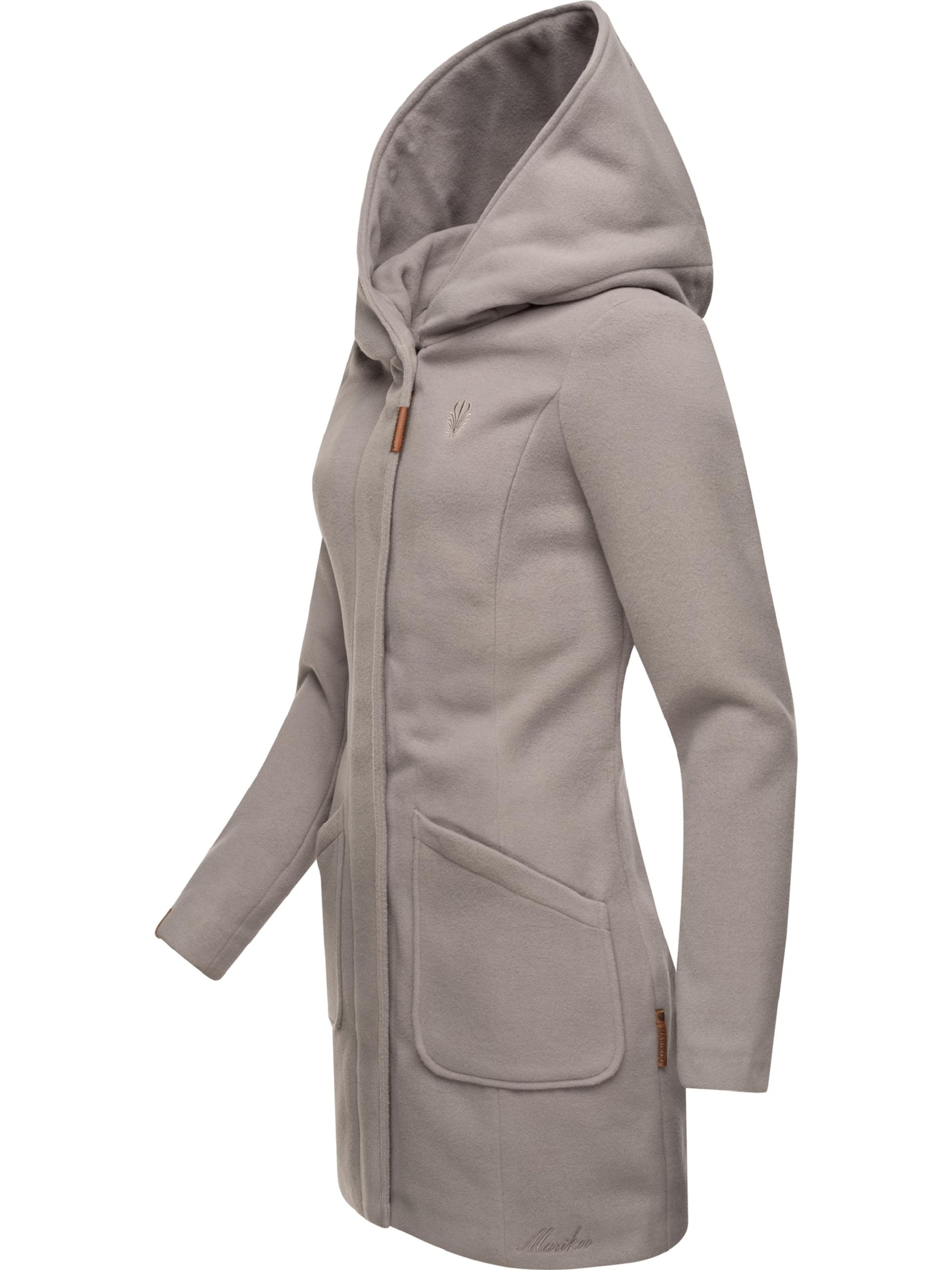 MARIKOO Between-seasons coat 'Maikoo' in Grey