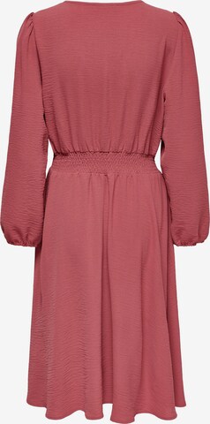 ONLY Shirt Dress 'Mette' in Pink