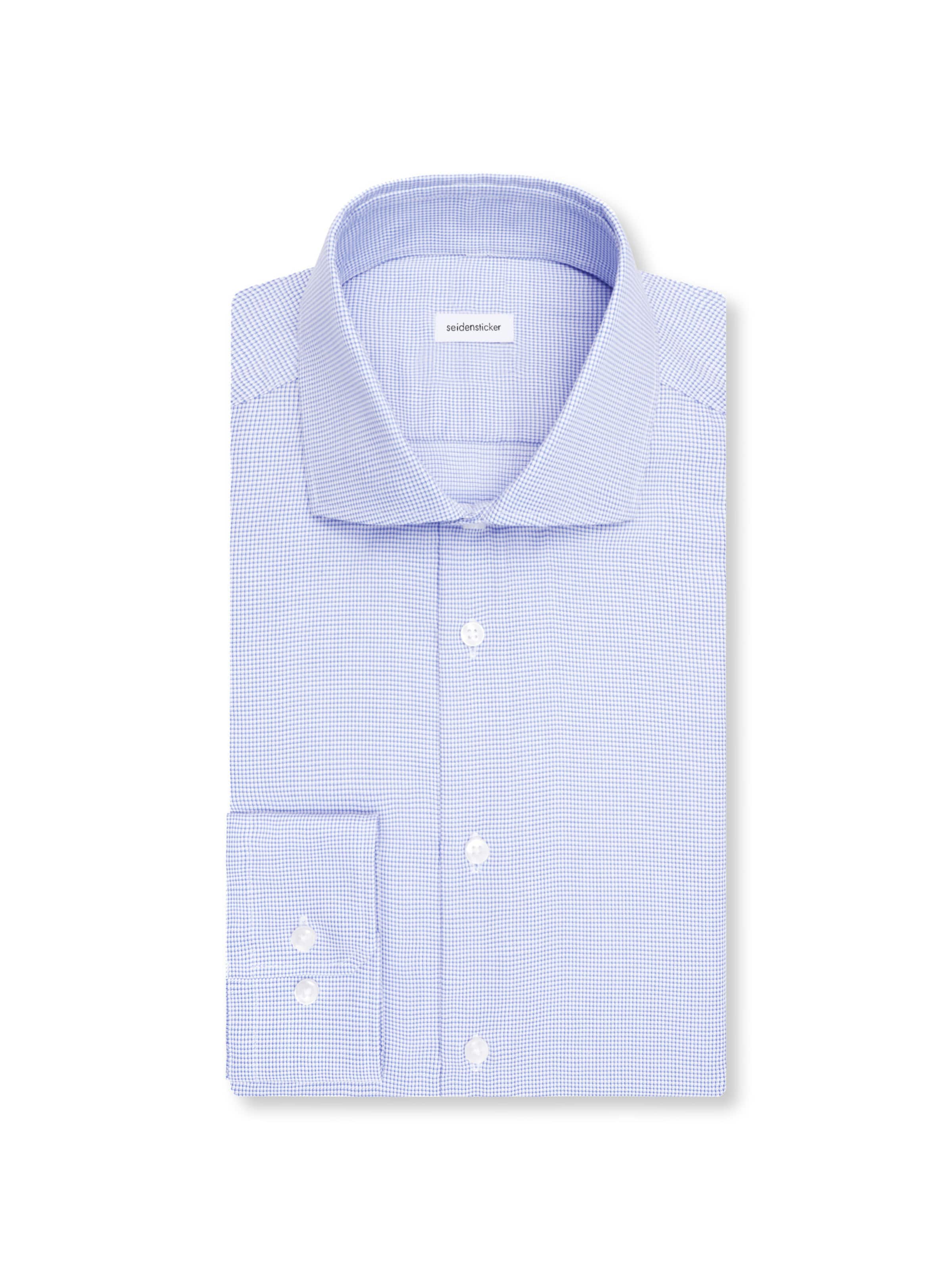 Coupe regular Chemise business 'Classic Essentials' SEIDENSTICKER en bleu