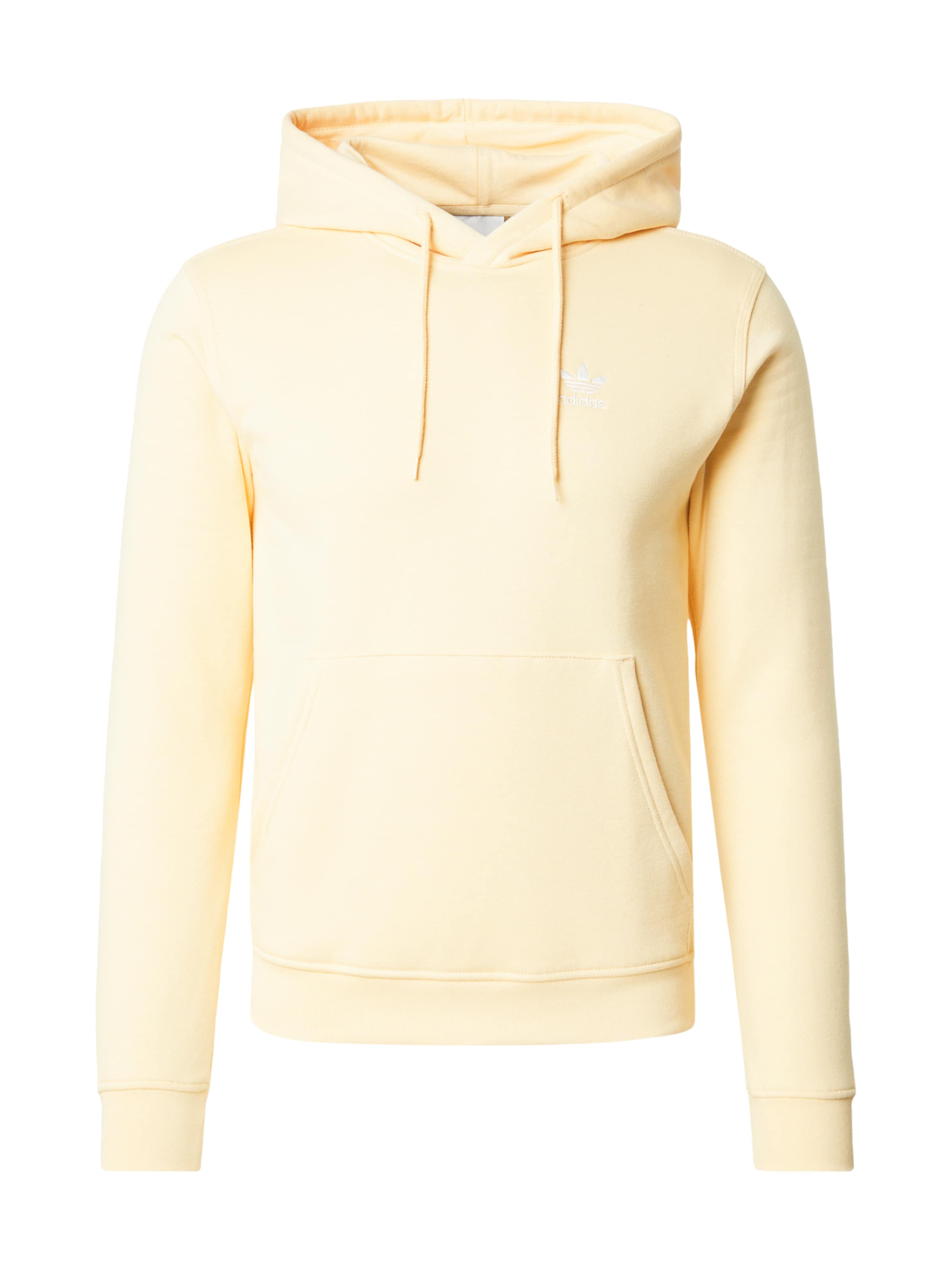 ADIDAS ORIGINALS Sweatshirt 'Essentials' in Yellow: front