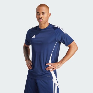 Maillot 'Tiro 24' ADIDAS PERFORMANCE en bleu : devant