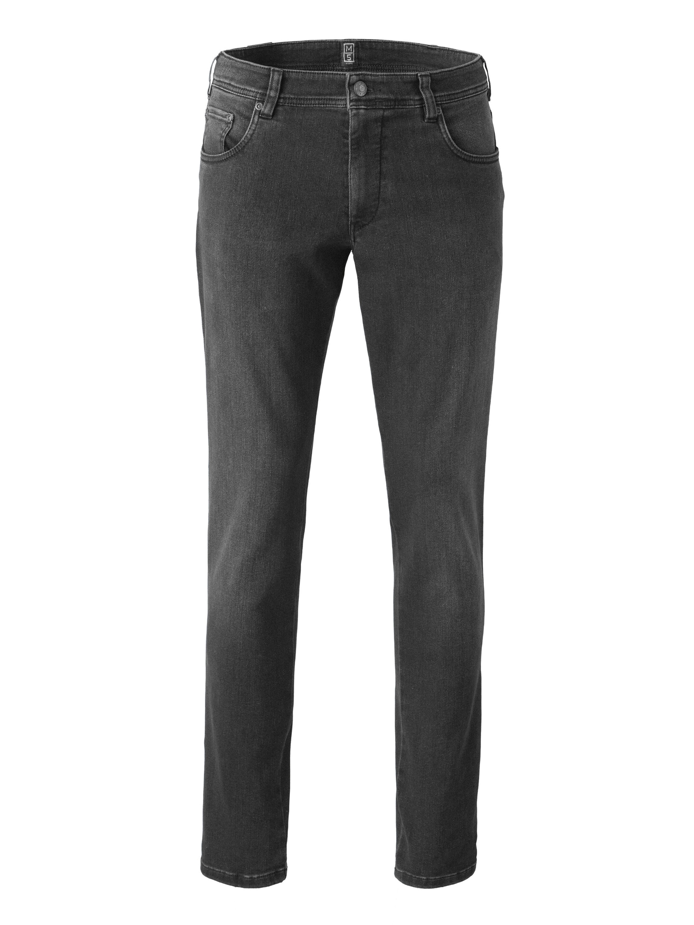 MEYER Loosefit Chinohose 'M5 Five 9-6294', Thermo in Grau: Vorderseite