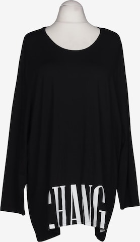 Doris Streich Langarmshirt 8XL in Schwarz: Vorderseite