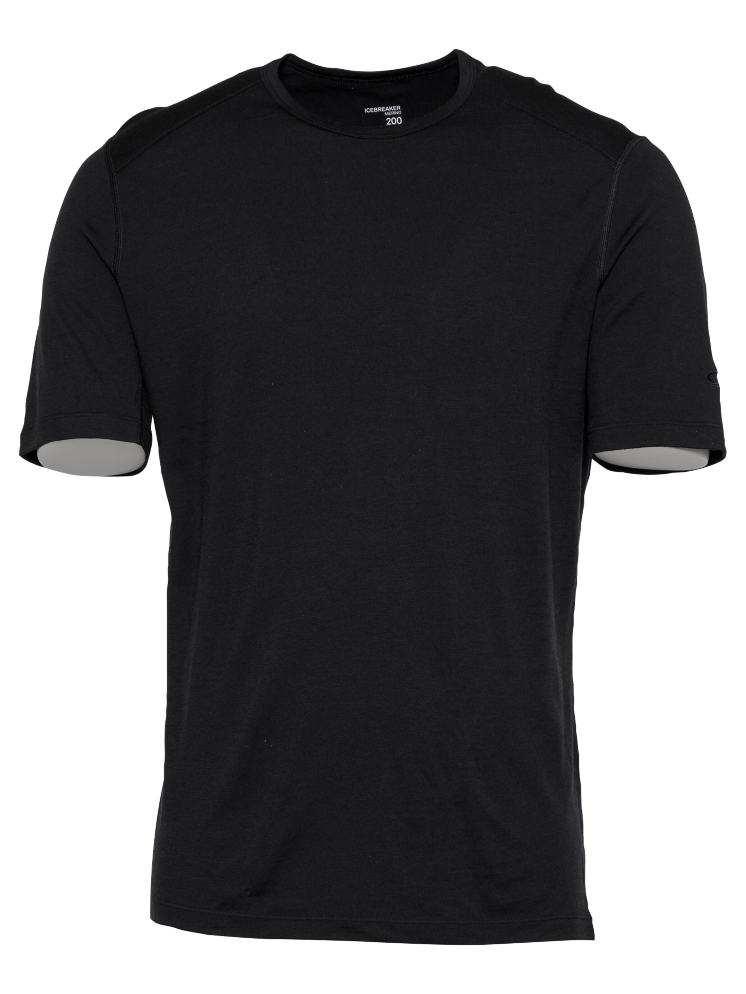 ICEBREAKER Funkční tričko 'Oasis' – černá