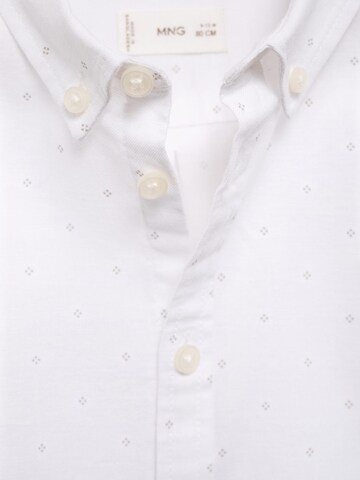 MANGO KIDS Regular fit Button Up Shirt in White