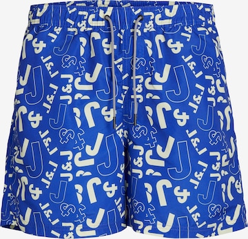 Shorts de bain 'FIJI' JACK & JONES en bleu : devant