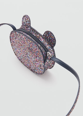 MANGO KIDS Tas 'BAG PARTY' in Zilver