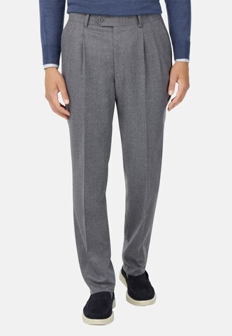 Boggi Milano Slimfit Broek in Grijs: voorkant