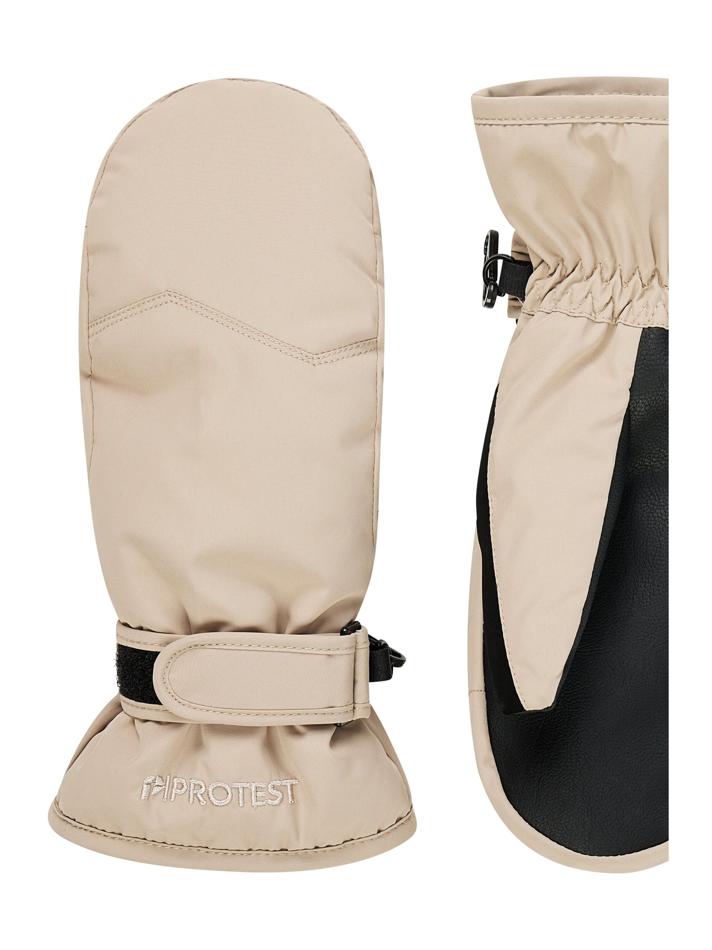 PROTEST Sports gloves 'PRTKING JR' in Beige