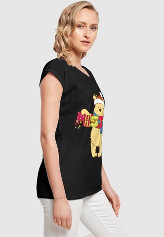 Maglietta 'Winnie The Pooh - Festive' di ABSOLUTE CULT in nero