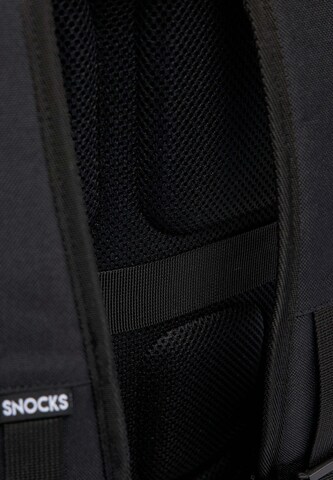 SNOCKS Backpack in Black