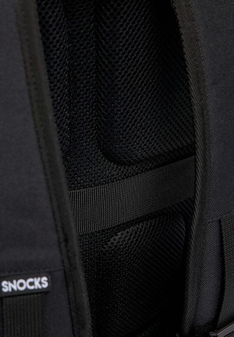 SNOCKS Backpack in Black