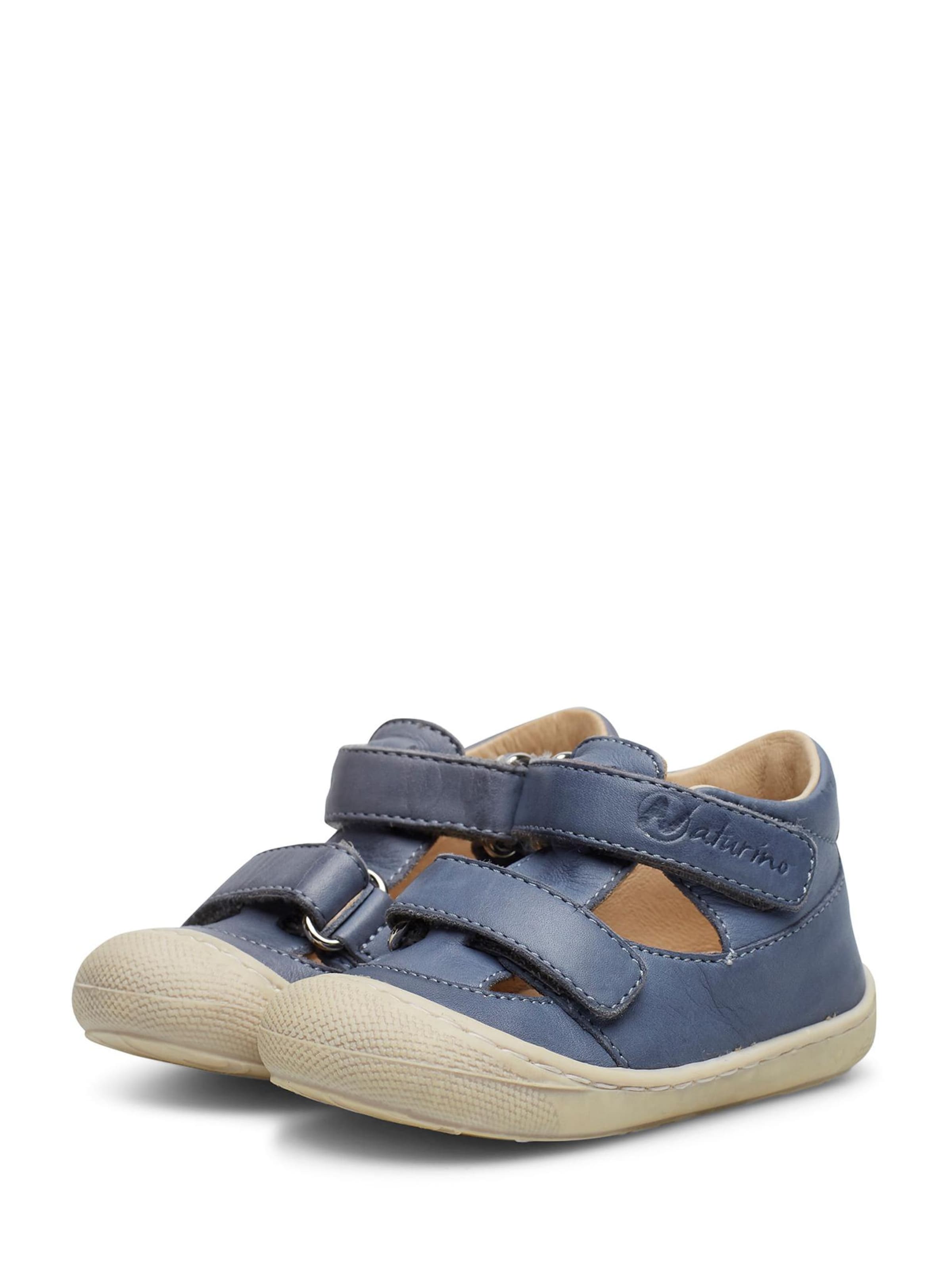 NATURINO Offene Schuhe 'PUFFY' in Blau