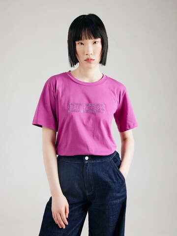 PATRIZIA PEPE Shirt 'MAGLIA' in Purple: front