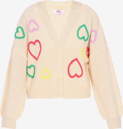 Kardiganas iš MYMO, spalva – geltona / žalia / purpurinė / raudona / balkšva, Prekių apžvalga