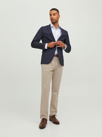 Coupe slim Pantalon chino JACK & JONES en beige
