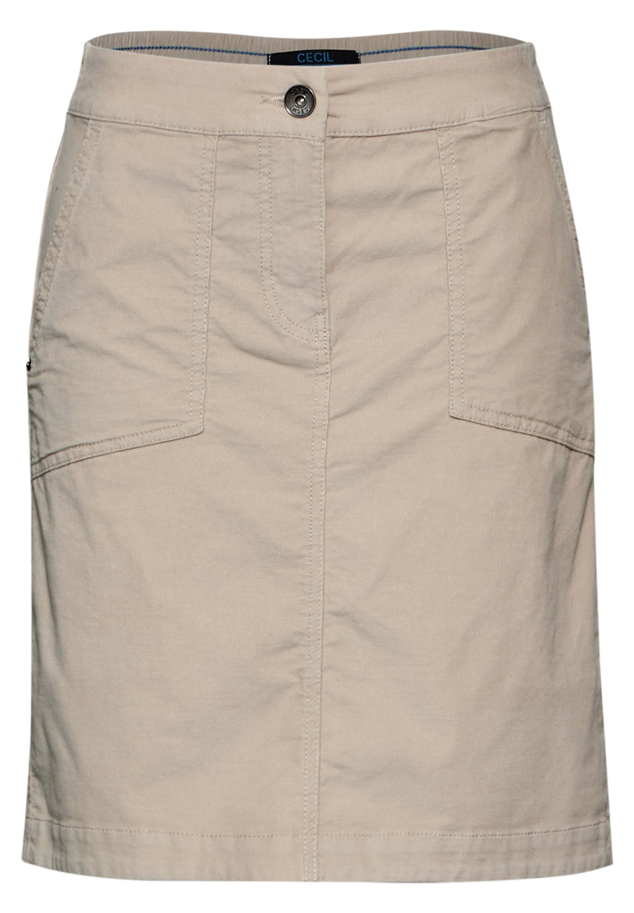 CECIL Skirt in Beige: front
