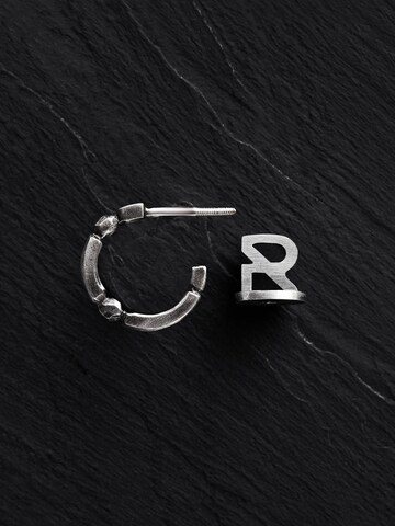 REYTEL Ohrring 'BAZE' in Silber