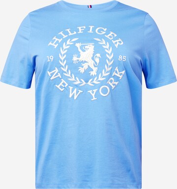 Tommy Hilfiger Curve T-Shirt in Blau: predná strana