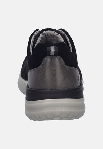 JOSEF SEIBEL Schnürschuh 'Wales 03' in Schwarz