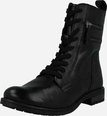 TT. BAGATT Lace-up bootie 'Ronja' in Black: front