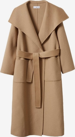 MANGO Between-Seasons Coat 'Buleria' in Brown: front