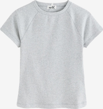 self. Shirt in Grey: front