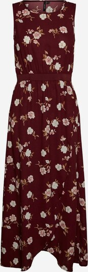 VERO MODA Robe en rose clair / lie de vin / blanc, Vue avec produit