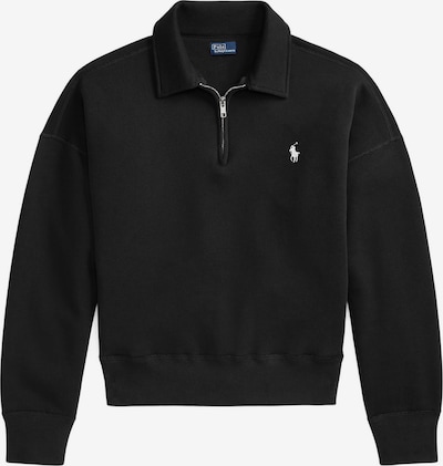 Polo Ralph Lauren Sweater majica u crna / bijela, Pregled proizvoda
