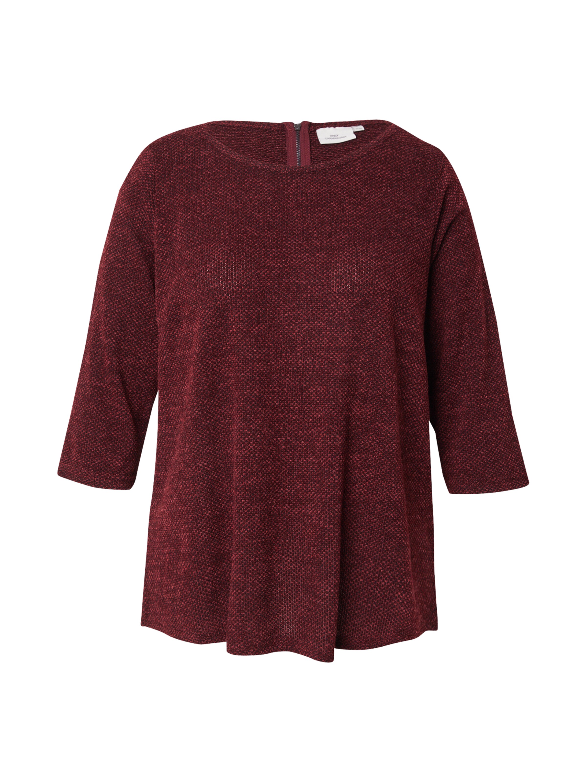 ONLY Carmakoma T-shirt 'CARMARTHA' i röd: framsida