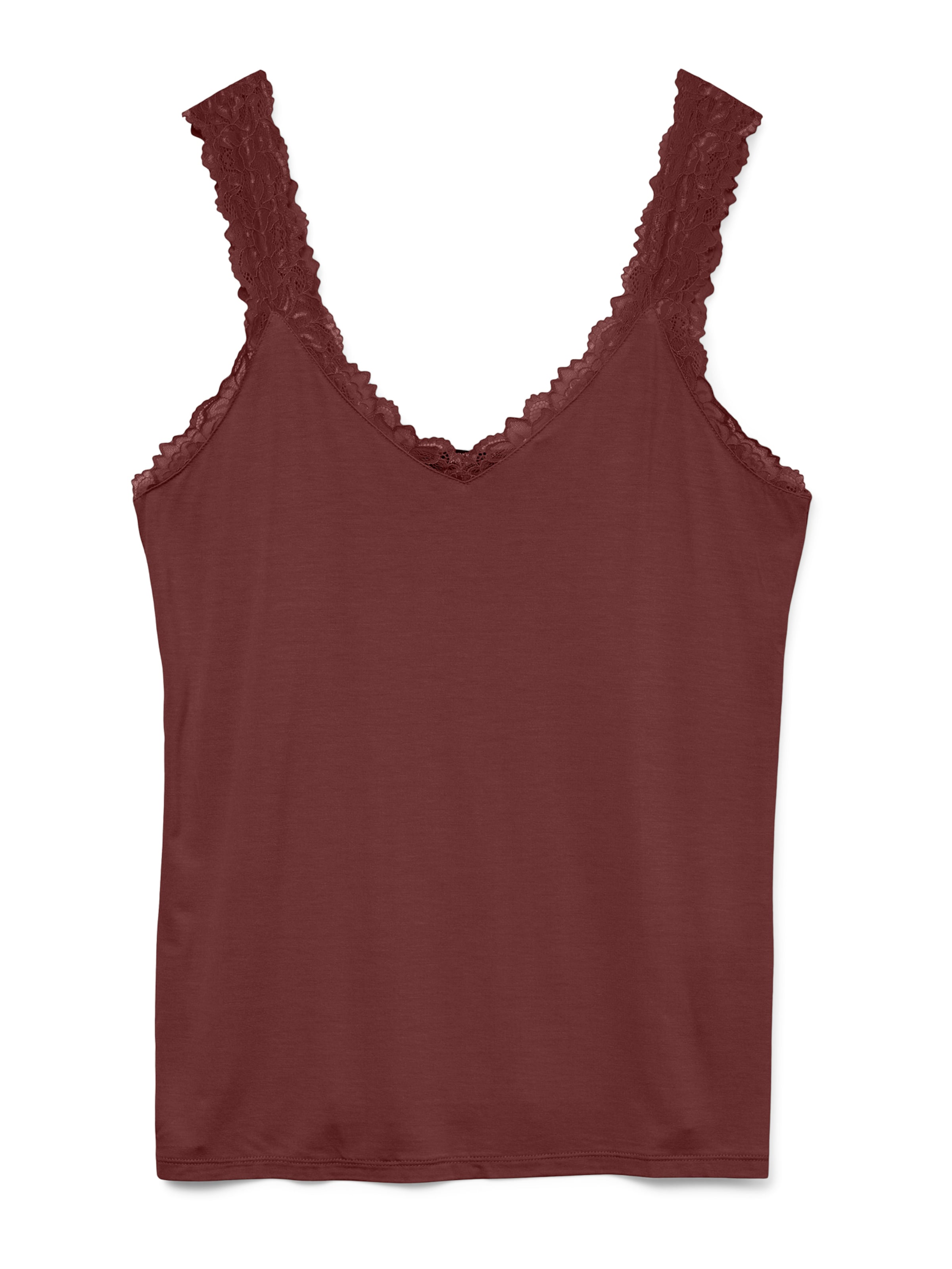 Vero Moda Curve Topp 'VMCROSA' i röd: framsida