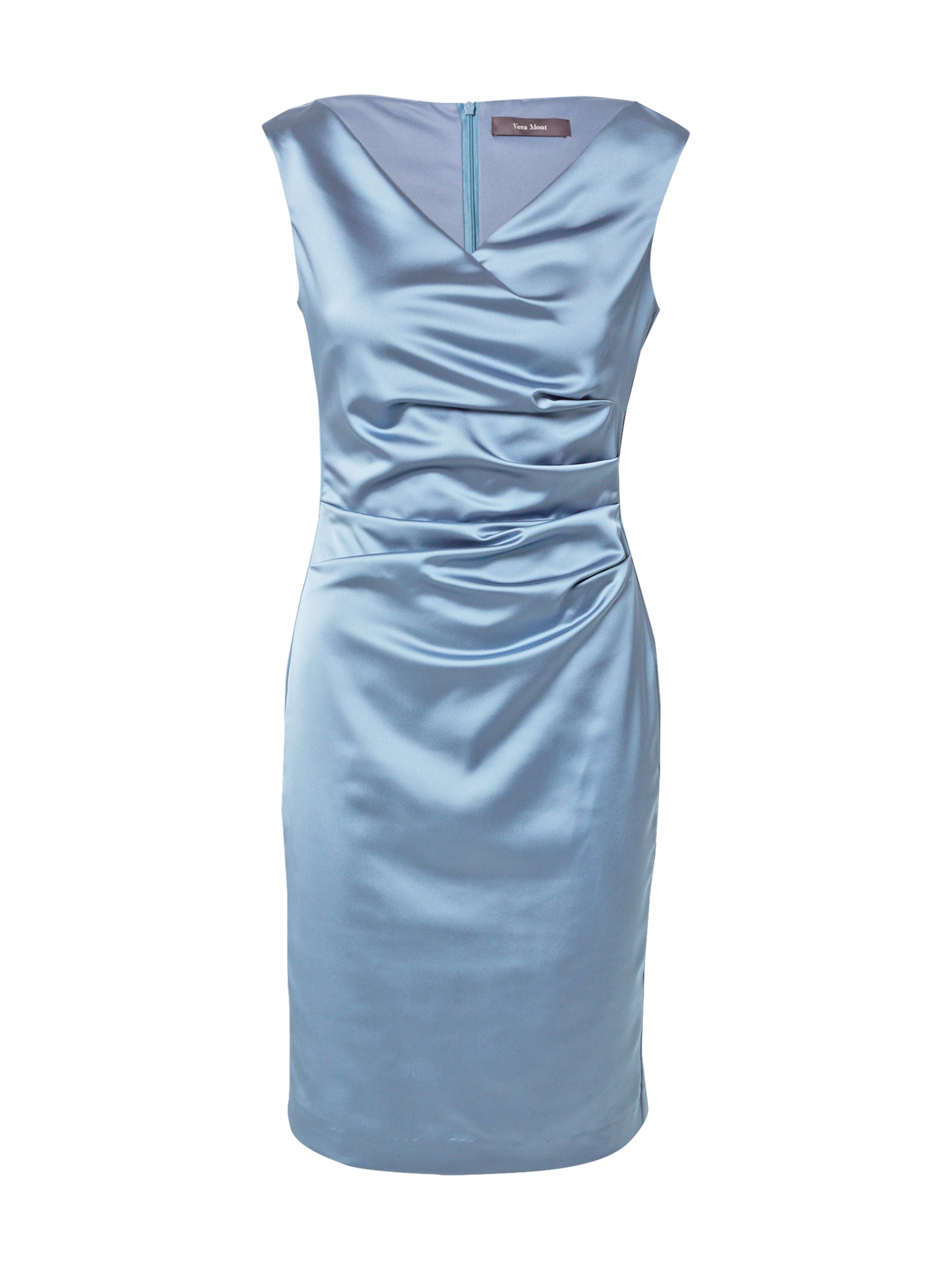 Vera Mont Sheath Dress in Blue: front