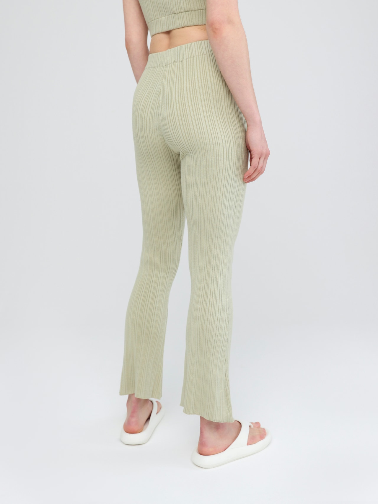 EDITED Pantaloni 'Mavis' verde chiaro