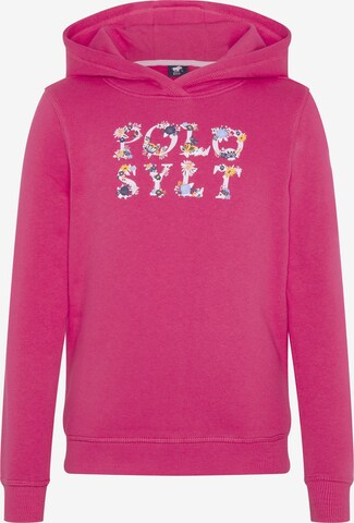 Polo Sylt Sweatshirt in Pink: predn�á strana