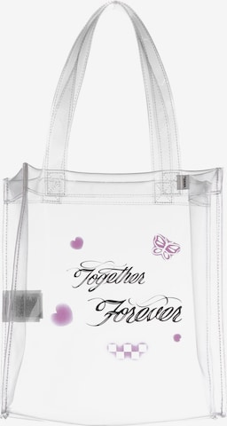 Borsa a tracolla 'Together Forever' di VANS in trasparente: frontale
