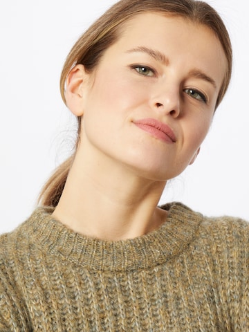 ONLY Pullover 'New Chunky' in Grün
