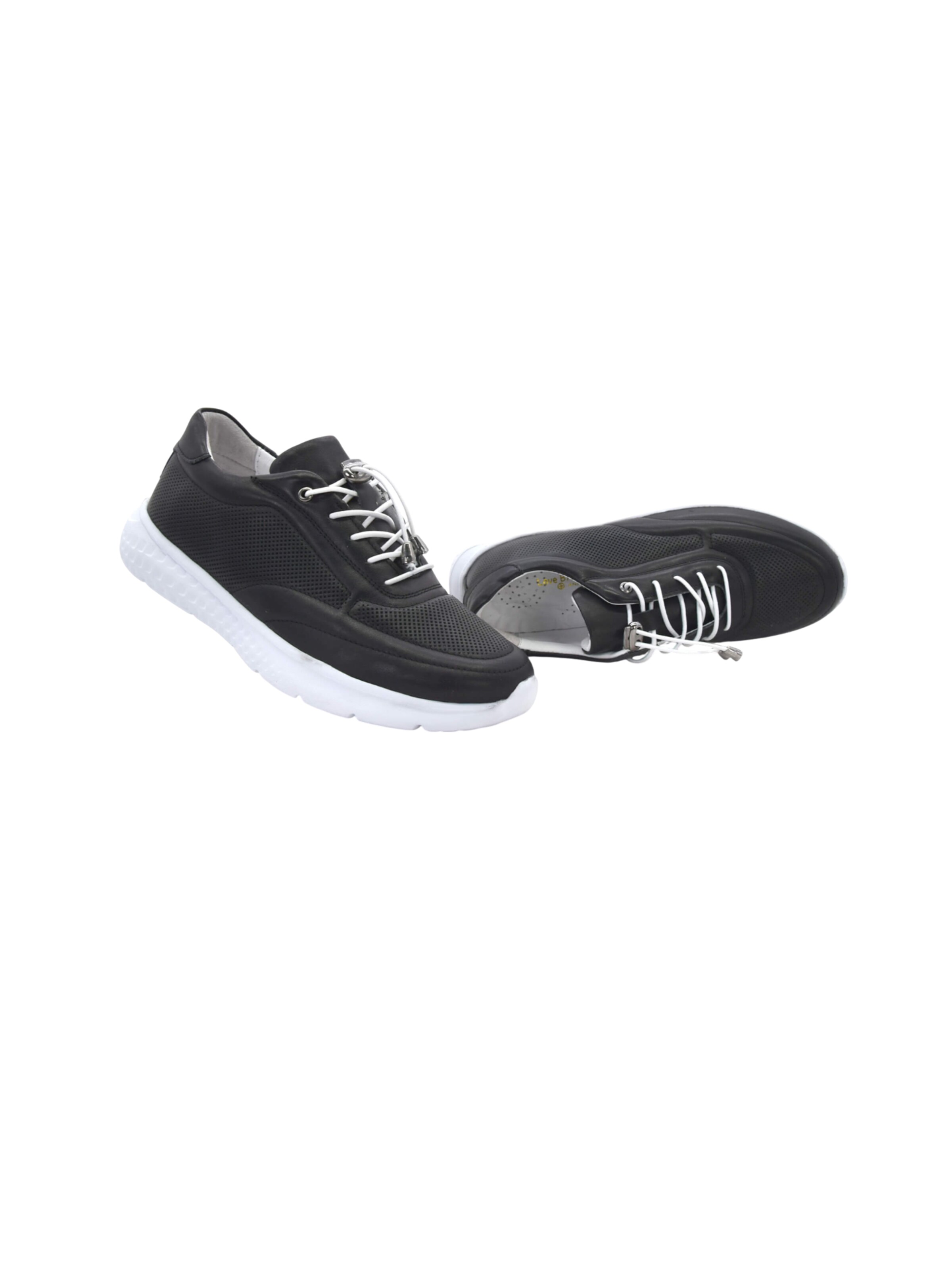 Scarpa stringata sportiva 'Love' di Love Ballerins in nero