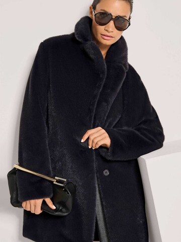 Manteau mi-saison MADELEINE en bleu