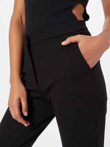 Lindex - regular Pantalón chino 'Diana' en negro