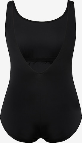 Ulla Popken Swimsuit in Black