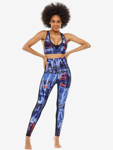 Coupe slim Pantalon de sport 'HWL110' Winshape en bleu