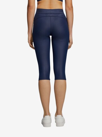 ESPRIT Skinny Sportbroek in Blauw