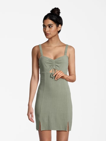 AÉROPOSTALE - Vestido de verano en verde: frente